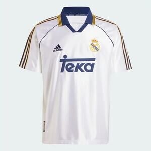 Adidas Authentic Real Madrid 1999/00 Home Soccer Jersey Reissue XL JJ3801 NWT